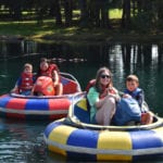 Students and Staff Bumper Boats